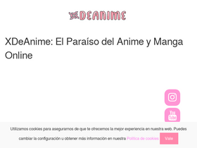 'xdeanime.com' screenshot
