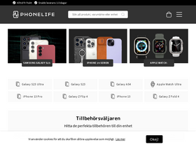 'phonelife.se' screenshot