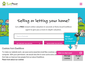 'ewemove.com' screenshot