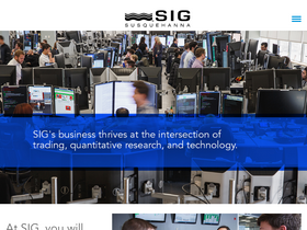 'sig.com' screenshot