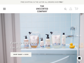 The Unscented Company website screenshot