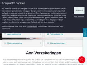 'aonverzekeringen.nl' screenshot