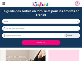 'lepetitmoutard.fr' screenshot