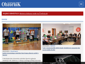'posavskiobzornik.si' screenshot