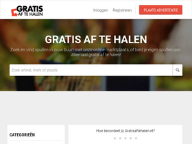 'gratisaftehalen.nl' screenshot