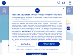 'nivea.sk' screenshot