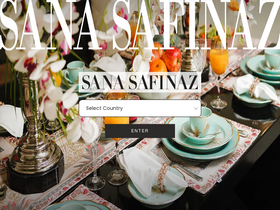 'sanasafinaz.com' screenshot