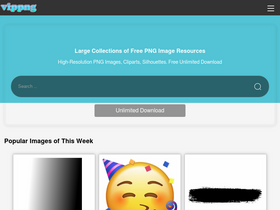 'vippng.com' screenshot