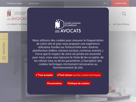 'cnb.avocat.fr' screenshot