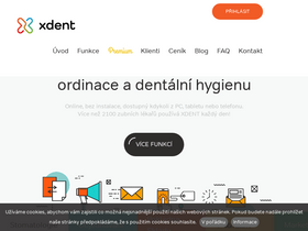 'xdent.cz' screenshot