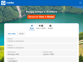'rumbo.pt' screenshot