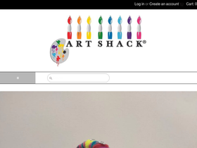 artshack.com homepage screenshot