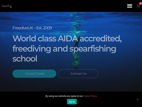 'freediveuk.com' screenshot