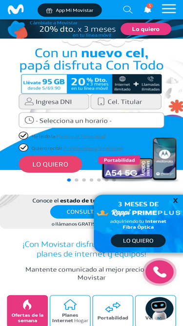 Movistar Com Pe Analytics Market Share Data Ranking Similarweb