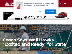 'sanangelolive.com' screenshot