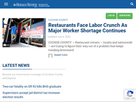 'myheraldreview.com' screenshot