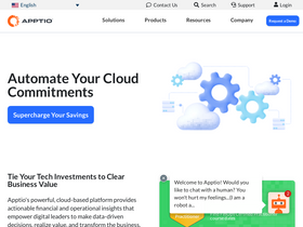 'apptio.com' screenshot