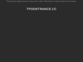 'tpoentrance.cc' screenshot
