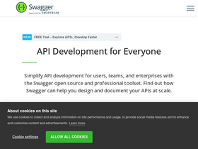 'swagger.io' screenshot