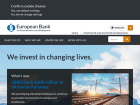 'ebrd.com' screenshot