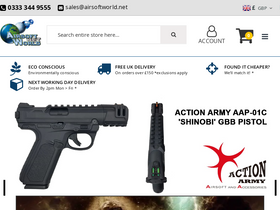 'airsoftworld.net' screenshot