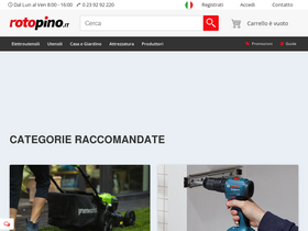 'rotopino.it' screenshot
