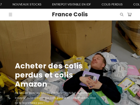 Maison Du Colis homepage screenshot