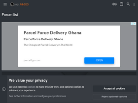 'high-minded.net' screenshot
