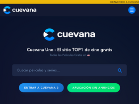 'cuevana.uno' screenshot