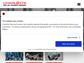 'charlottepipe.com' screenshot