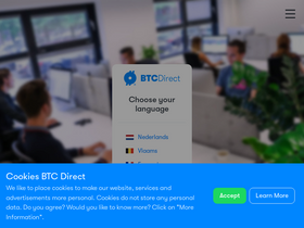 'btcdirect.eu' screenshot