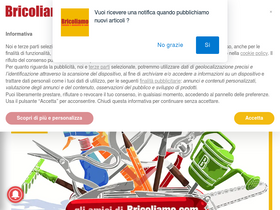 'bricoliamo.com' screenshot
