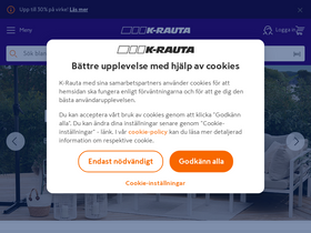 'k-rauta.se' screenshot