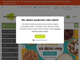 'vitalcountry.cz' screenshot
