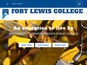 'fortlewis.edu' screenshot