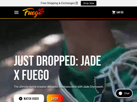 'fuegodance.com' screenshot