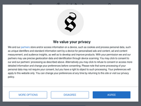 'specialarad.ro' screenshot