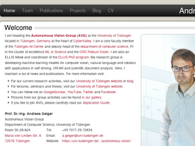 'cvlibs.net' screenshot