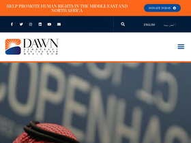 'dawnmena.org' screenshot
