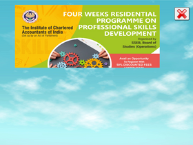 'icaionlineregistration.org' screenshot