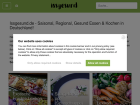 'issgesund.de' screenshot