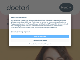 'doctari.de' screenshot