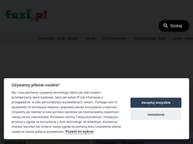 'fazi.pl' screenshot