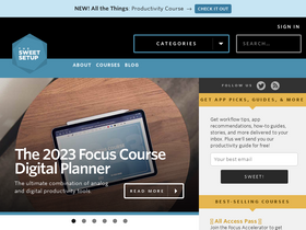 'thesweetsetup.com' screenshot