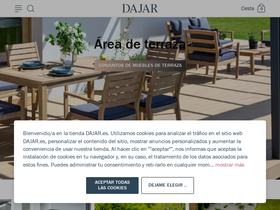 'dajar.es' screenshot