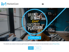 'marketcast.com' screenshot