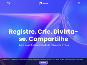 'hitpaw.com.br' screenshot