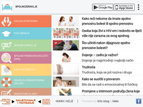'spolnozdravlje.hr' screenshot
