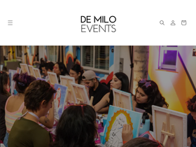 shopdemilo.com homepage screenshot