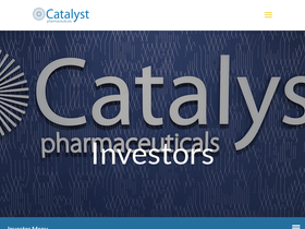 ir.catalystpharma.com
